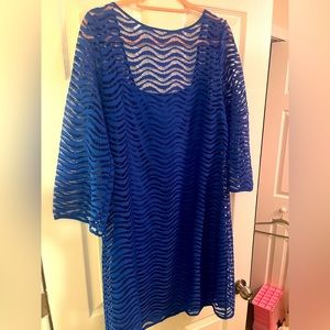 Royal blue classy Lilly dress.